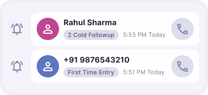 Scheduled Follow-up Reminders and Alerts